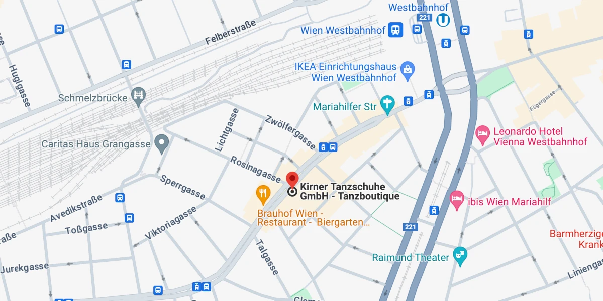 Zentrale Wien Tanzboutique